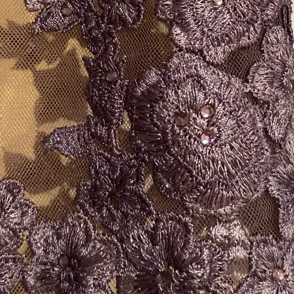 LeFemme dusty orchid dress never worn and tags still on!